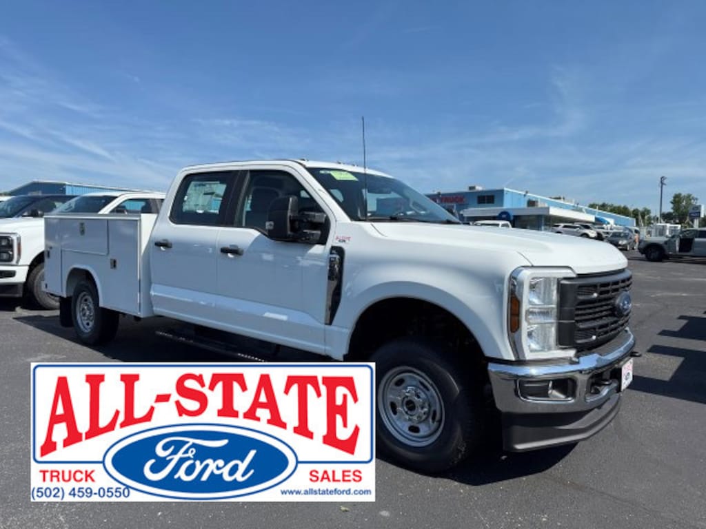 New 2025 Ford F250 CRW 4X4 XL 176WB W/SERVICE BODY TRUCK