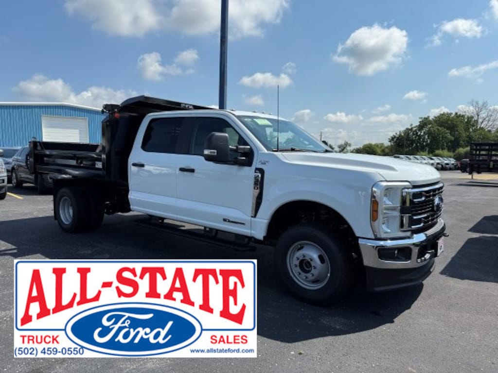 New 2025 Ford F350 CRW CHAS 4X4 DRW 179WB W/DUMP BODY TRUCK