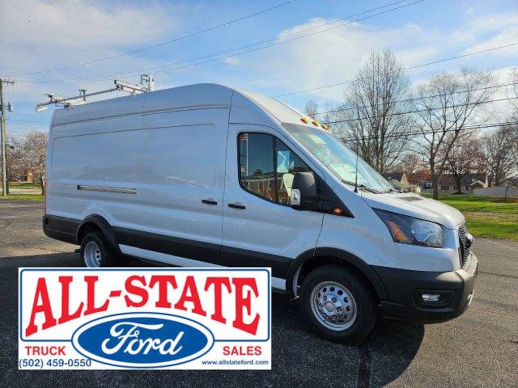 New 2024 Ford Transit T-350 HD 148 EL Hi Rf 9950 GVWR DRW AWD W/SERVICE VAN