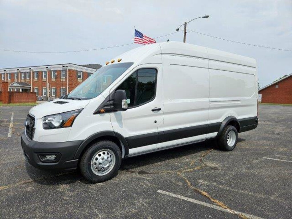 New 2024 Ford Transit T-350 HD 148 EL Hi Rf 9950 GVWR DRW AWD W/SERVICE VAN