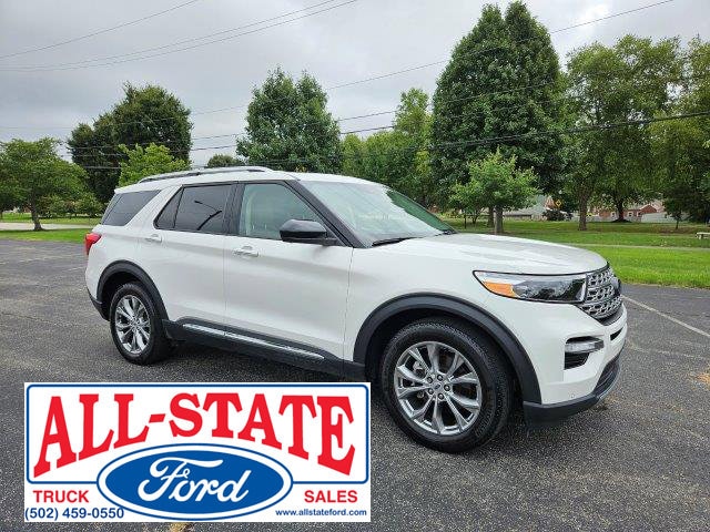 Used 2022 Ford Explorer Limited with VIN 1FMSK8FH6NGB51627 for sale in Louisville, KY