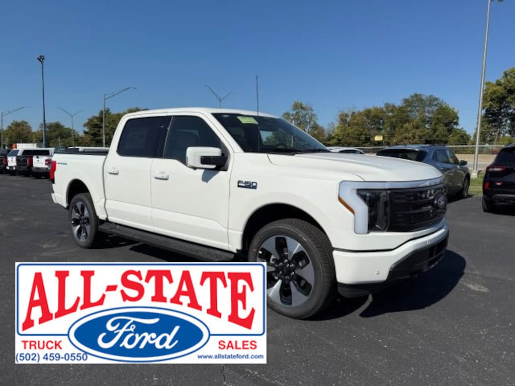 New 2025 Ford F-150 Lightning Platinum TRUCK