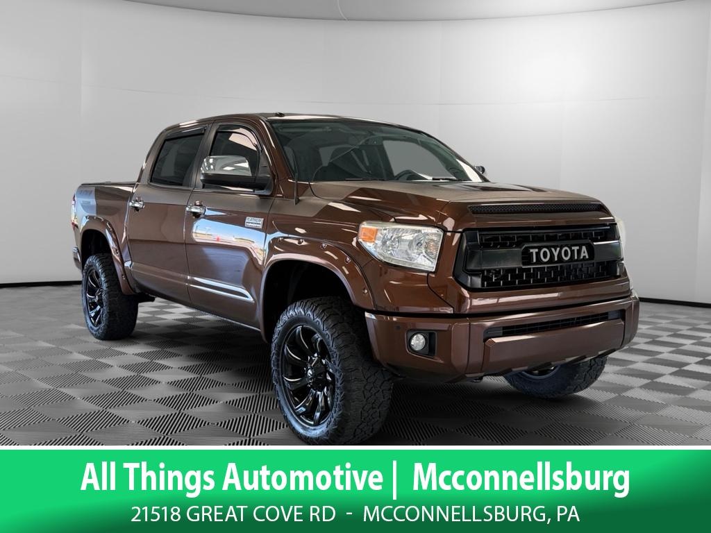 Used 2014 Toyota Tundra 4x4 Platinum 5.7L V8 Truck Crew Max
