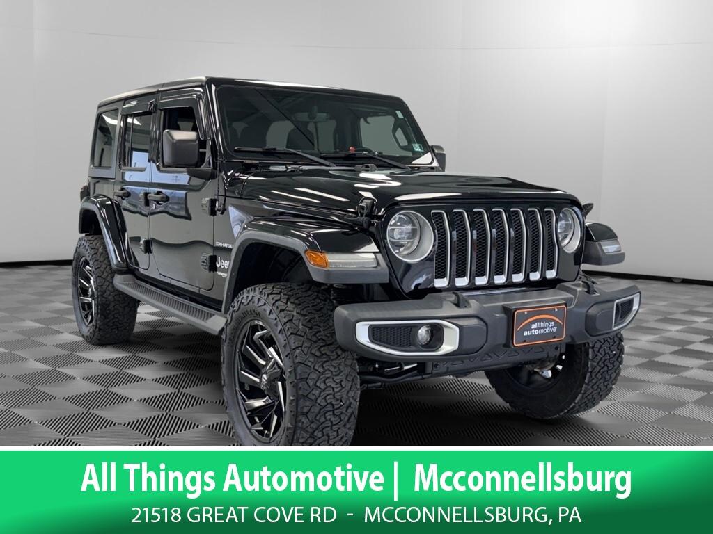 Used 2018 Jeep Wrangler Unlimited Sahara 4x4 SUV