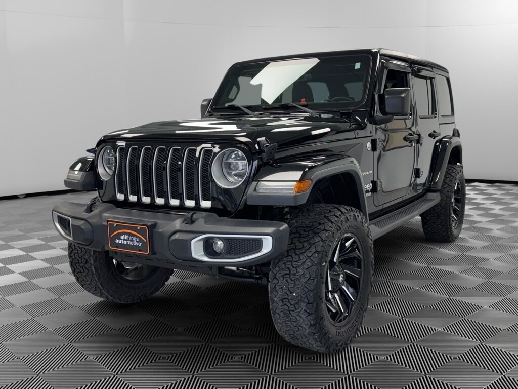 Used 2018 Jeep Wrangler Unlimited Sahara 4x4 SUV