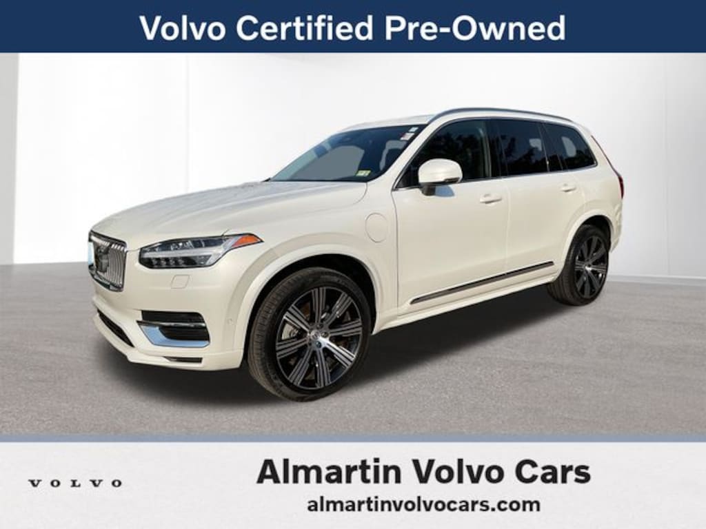 Certified 2023 Volvo XC90 Recharge Plug-In Hybrid Plus Bright 7-Seater SUV