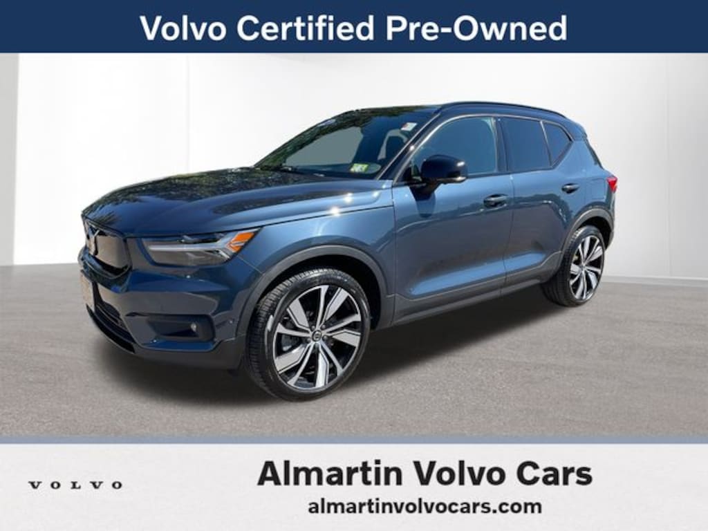 Certified 2022 Volvo XC40 Recharge Twin Pure Electric Ultimate SUV