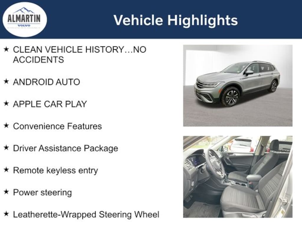 Used 2022 Volkswagen Tiguan 2.0T S SUV