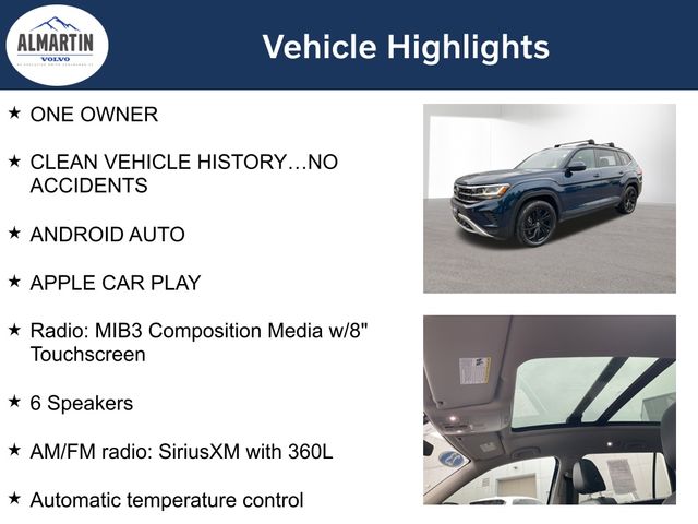 2023 Volkswagen Atlas V6 SE photo 2