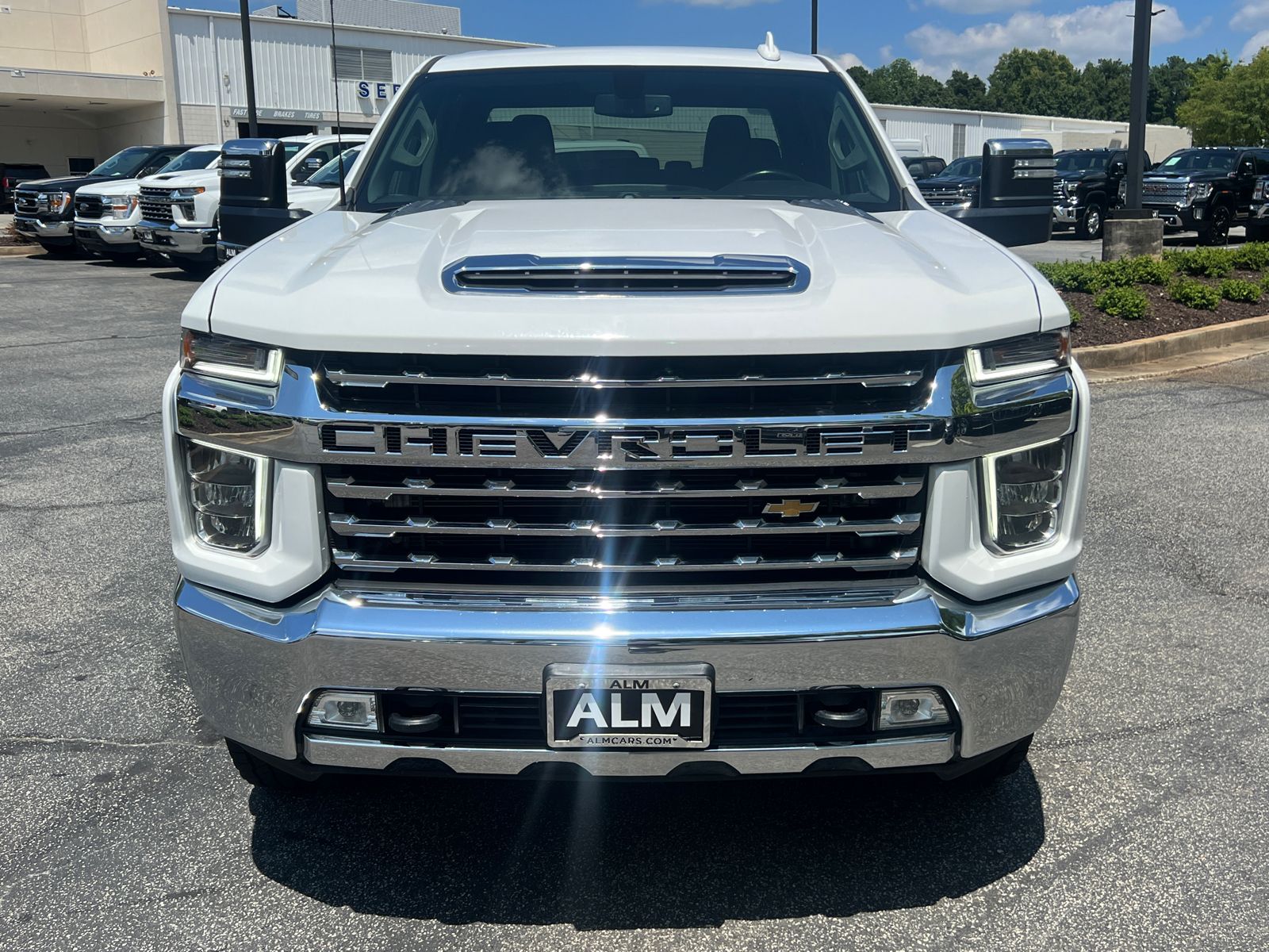 Used 2021 Chevrolet Silverado 2500HD LTZ with VIN 1GC1YPEYXMF313578 for sale in Marietta, GA