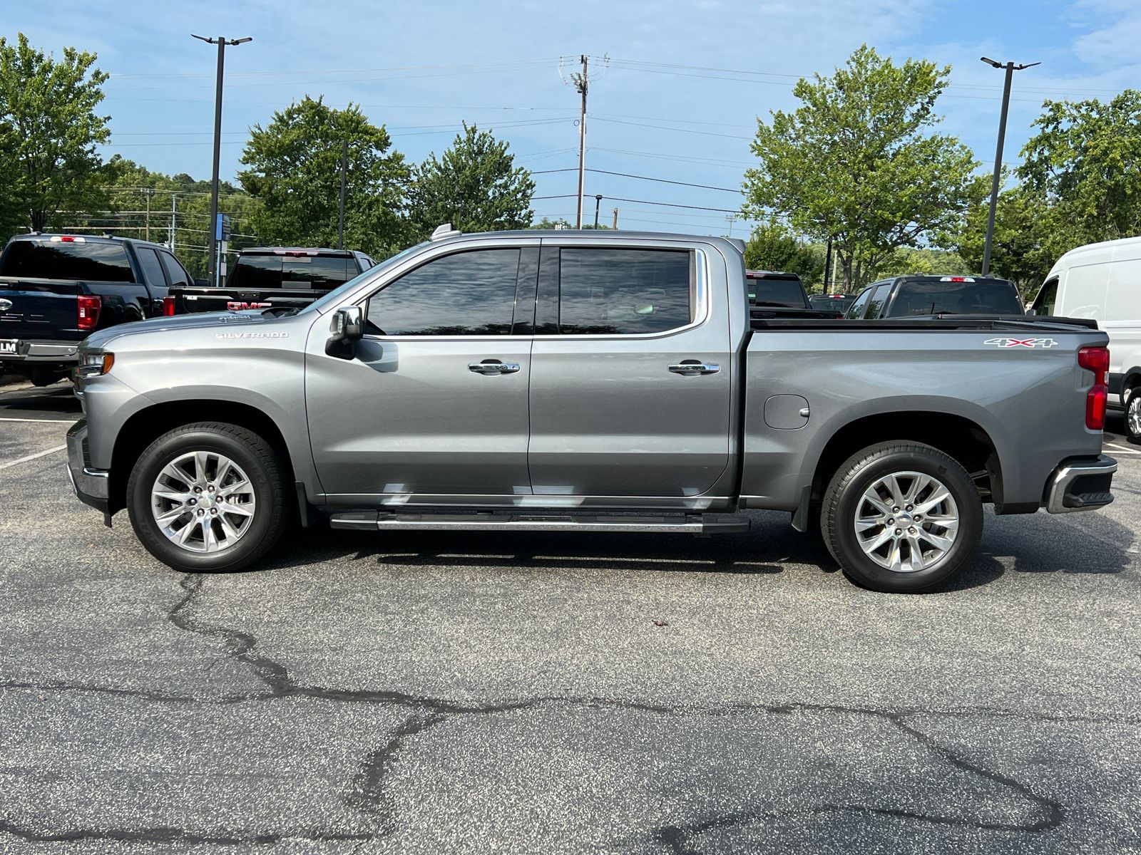 Used 2022 Chevrolet Silverado 1500 Limited LTZ with VIN 1GCUYGET4NZ203787 for sale in Marietta, GA