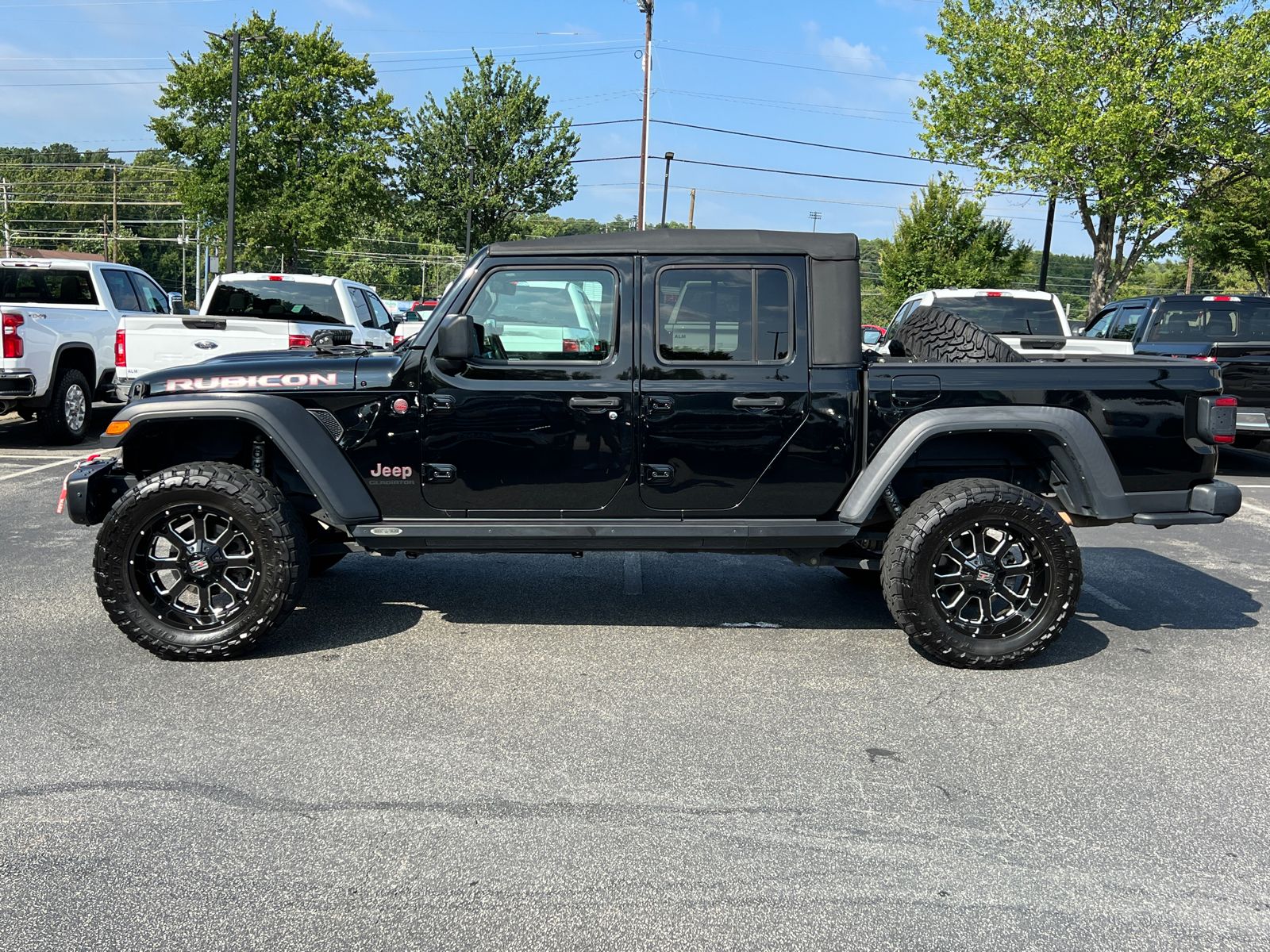 Used 2022 Jeep Gladiator Rubicon with VIN 1C6JJTBG7NL110652 for sale in Marietta, GA