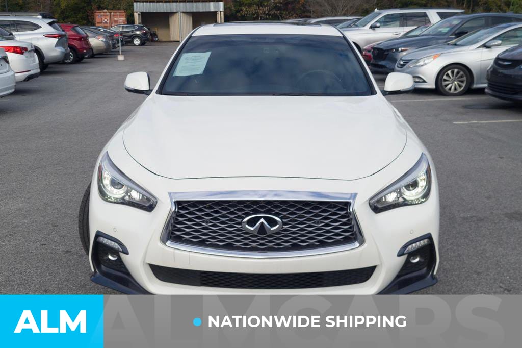 Used 2022 INFINITI Q50 SENSORY with VIN JN1EV7CP7NM311999 for sale in Union City, GA