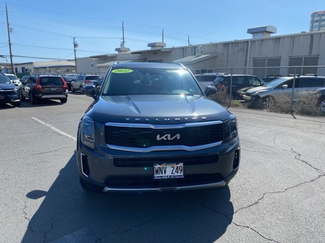 Certified 2022 Kia Telluride EX with VIN 5XYP3DHC7NG257024 for sale in Honolulu, HI