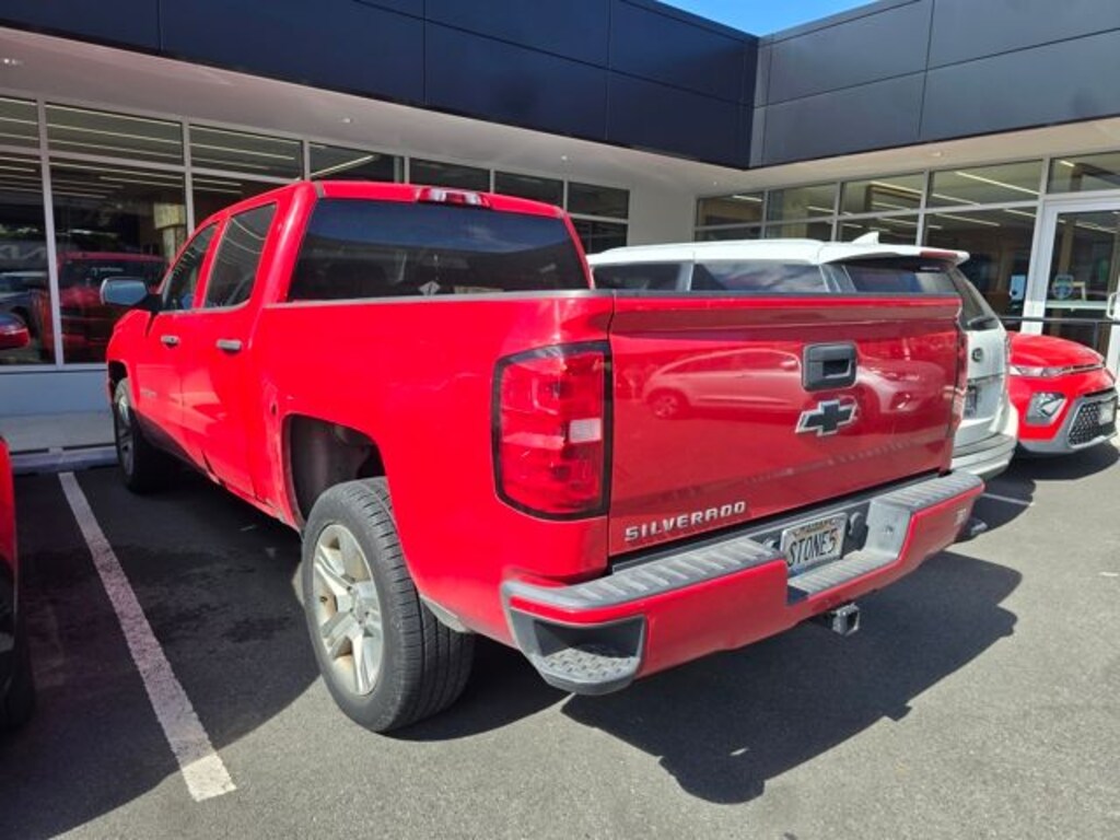 Used 2018 Chevrolet Silverado 1500 Silverado Custom Truck Crew Cab