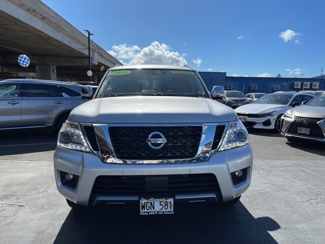 Used 2019 Nissan Armada Platinum with VIN JN8AY2NE9K9756913 for sale in Honolulu, HI