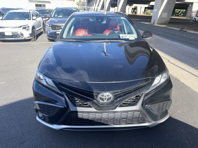 Used 2021 Toyota Camry XSE with VIN 4T1K61AK0MU477700 for sale in Honolulu, HI