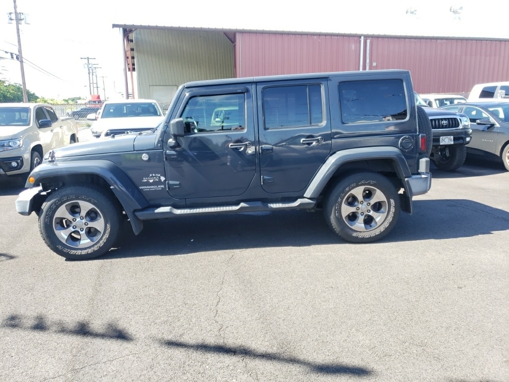 Used 2017 Jeep Wrangler Unlimited Sahara with VIN 1C4HJWEG3HL522091 for sale in Hilo, HI