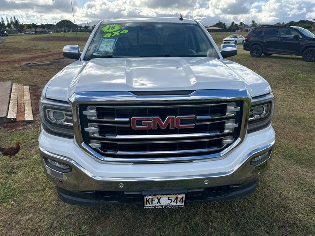 Used 2018 GMC Sierra 1500 SLT with VIN 3GTU2NER9JG378086 for sale in Lihue, HI