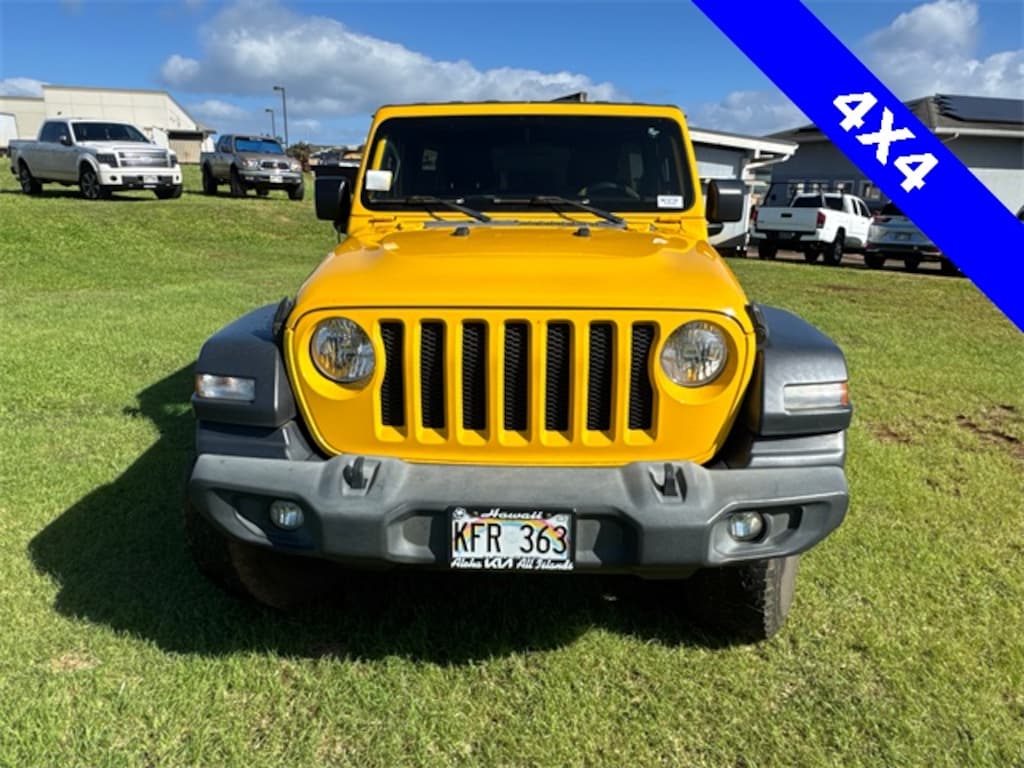 Used 2020 Jeep Wrangler Unlimited Sport SUV
