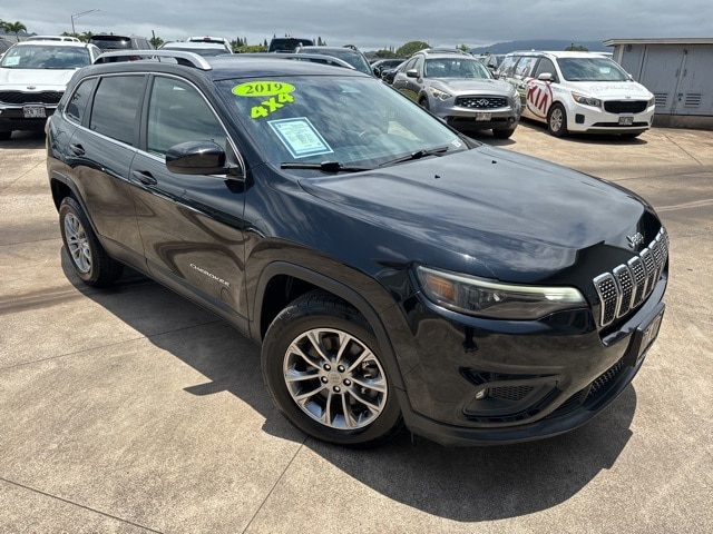 Used 2019 Jeep Cherokee Latitude Plus with VIN 1C4PJMLN7KD195570 for sale in Lihue, HI