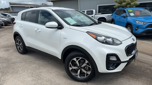 Certified 2021 Kia Sportage LX with VIN KNDPMCAC5M7931443 for sale in Lihue, HI