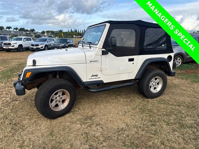 2003 Jeep Wrangler Sport photo 2