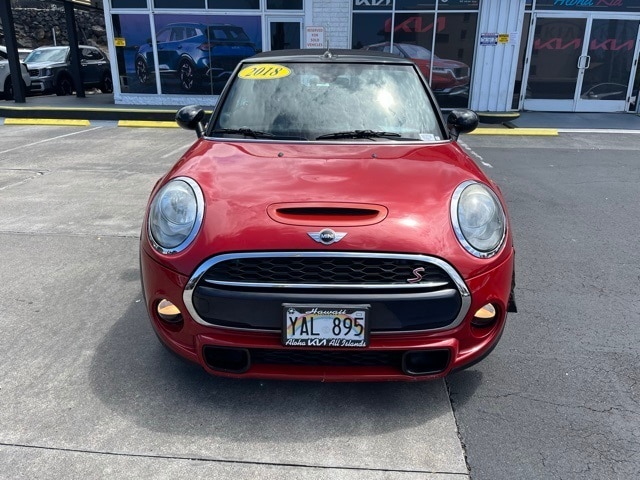 Used 2018 MINI Cooper S with VIN WMWWG9C51J3C82750 for sale in Kailua Kona, HI