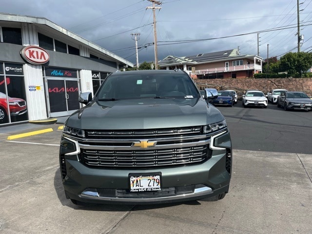Used 2023 Chevrolet Tahoe Premier with VIN 1GNSKSKD5PR274094 for sale in Kailua Kona, HI