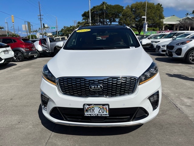 Used 2019 Kia Sorento SXL with VIN 5XYPKDA59KG522956 for sale in Kailua Kona, HI