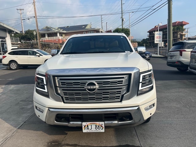 Used 2024 Nissan Titan Platinum Reserve with VIN 1N6AA1ED4RN104829 for sale in Kailua Kona, HI