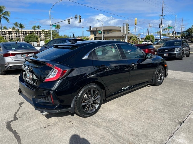 Used 2021 Honda Civic Hatchback EX with VIN SHHFK7H60MU228432 for sale in Kailua Kona, HI