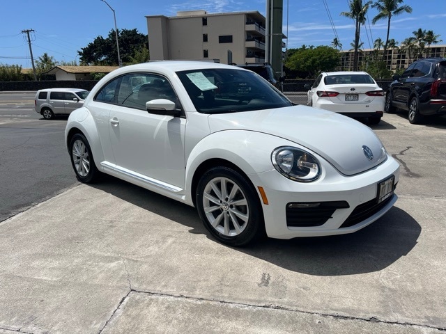 Used 2018 Volkswagen Beetle S with VIN 3VWFD7ATXJM706372 for sale in Kailua Kona, HI