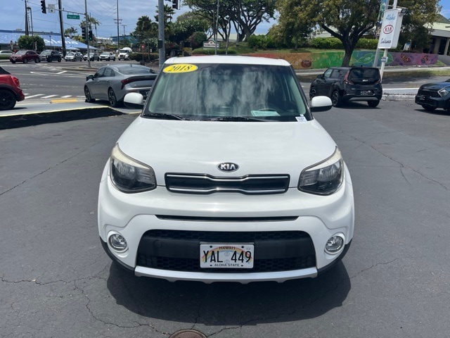 Used 2018 Kia Soul + with VIN KNDJP3A54J7529682 for sale in Kailua Kona, HI