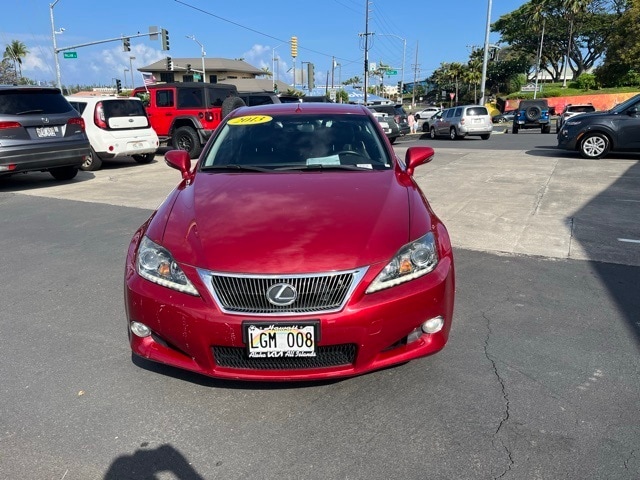 Used 2013 Lexus IS 350 with VIN JTHFE2C25D2509109 for sale in Kailua Kona, HI
