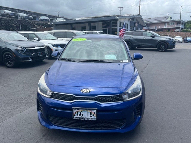 Used 2018 Kia RIO S with VIN 3KPA24AB8JE062194 for sale in Kailua Kona, HI