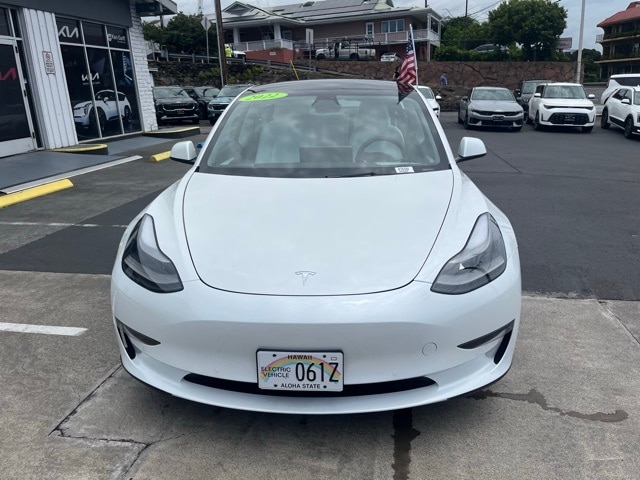 Used 2022 Tesla Model 3 Base with VIN 5YJ3E1EA5NF119595 for sale in Kailua-Kona, HI