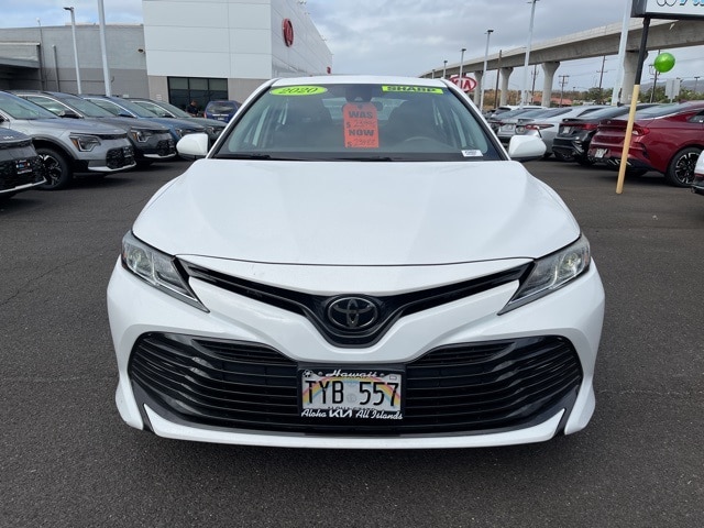 Used 2020 Toyota Camry LE with VIN 4T1C11AK8LU881216 for sale in Waipahu, HI