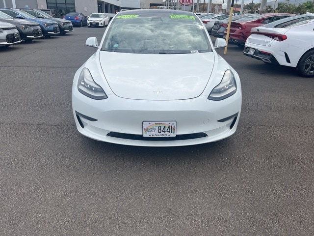 Used 2019 Tesla Model 3 Mid Range with VIN 5YJ3E1EA1KF484190 for sale in Waipahu, HI