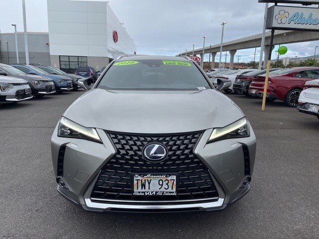 Used 2019 Lexus UX Hybrid 250h LUXURY with VIN JTHU9JBHXK2007477 for sale in Waipahu, HI