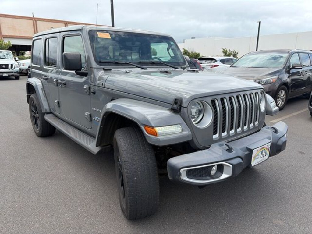 Used 2021 Jeep Wrangler 4xe Sahara SUV