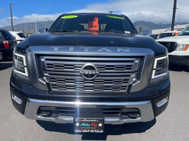 Used 2023 Nissan Titan Platinum Reserve with VIN 1N6AA1ED4PN101040 for sale in Kahului, HI