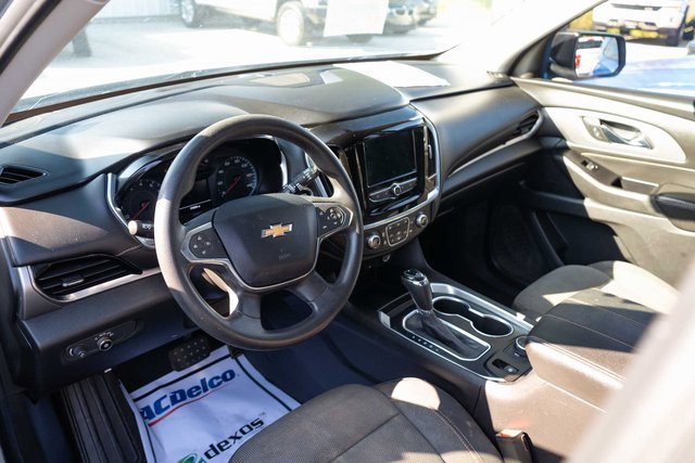 Used 2020 Chevrolet Traverse LS with VIN 1GNERFKW1LJ113638 for sale in Rockdale, TX