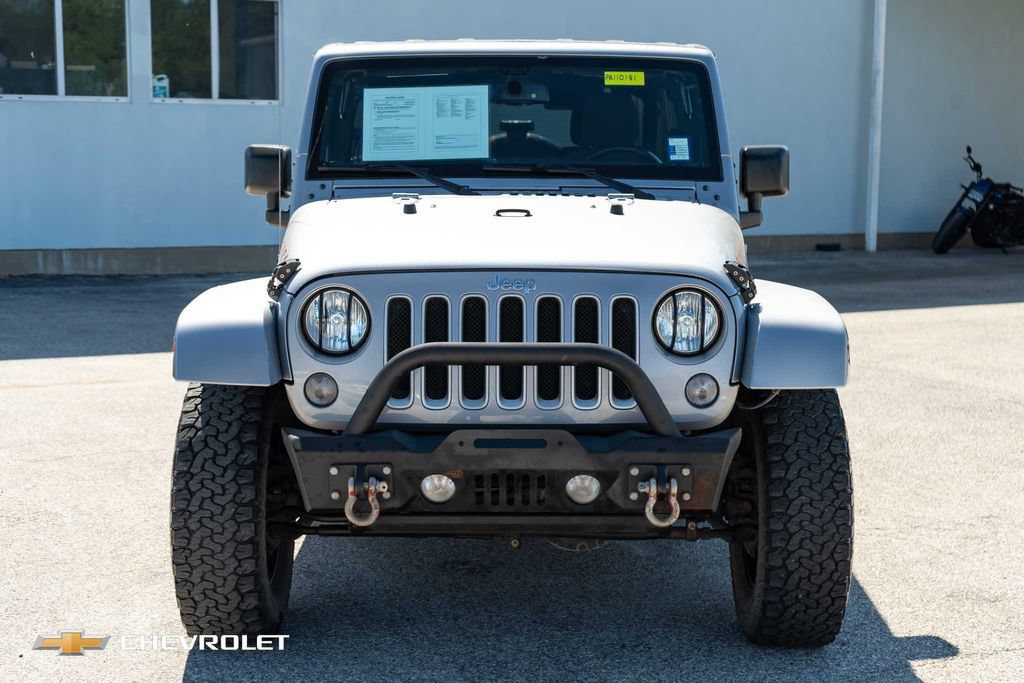 Used 2016 Jeep Wrangler Unlimited Sahara with VIN 1C4BJWEG9GL110181 for sale in Rockdale, TX