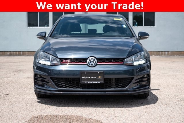 Used 2020 Volkswagen Golf GTI S with VIN 3VW5T7AU5LM011758 for sale in Rockdale, TX