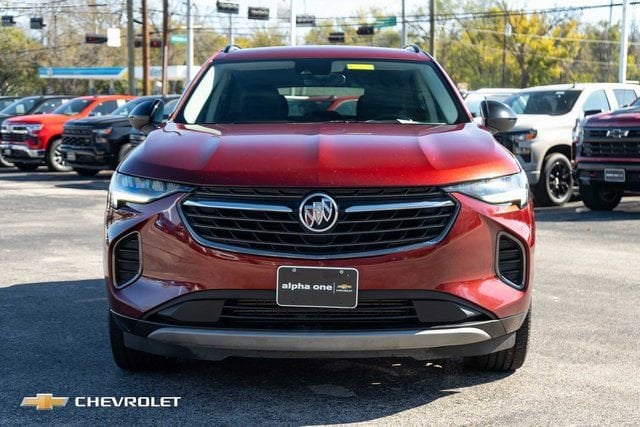 Used 2021 Buick Envision Preferred with VIN LRBAZLR49MD177015 for sale in Rockdale, TX