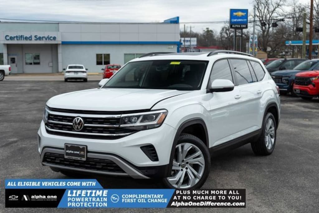 Used 2021 Volkswagen Atlas 3.6L V6 SE w/Technology SUV