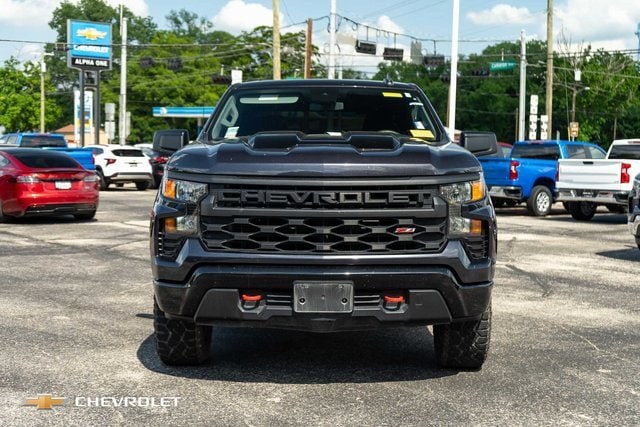 Used 2023 Chevrolet Silverado 1500 Custom with VIN 3GCUDCED4PG171701 for sale in Rockdale, TX