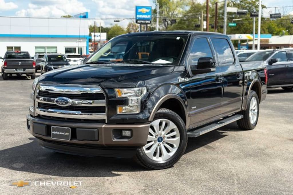 Used 2016 Ford F-150 Lariat Truck SuperCrew Cab