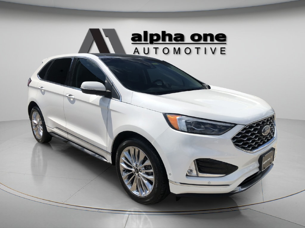 Used 2020 Ford Edge Titanium with VIN 2FMPK3K92LBB06924 for sale in Rockdale, TX